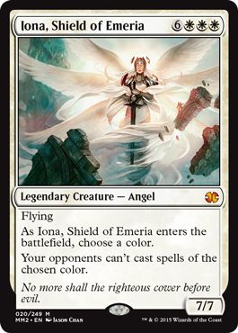 Iona, Shield of Emeria - Magic: The Gathering - MM2 Near Mint Inglés