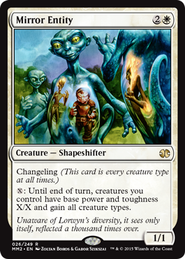 Mirror Entity - Magic: The Gathering - MM2 Near Mint Inglés