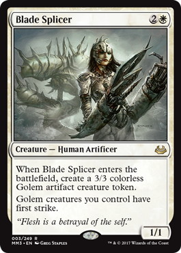 Blade Splicer - Magic: The Gathering - MM3 Near Mint Inglés