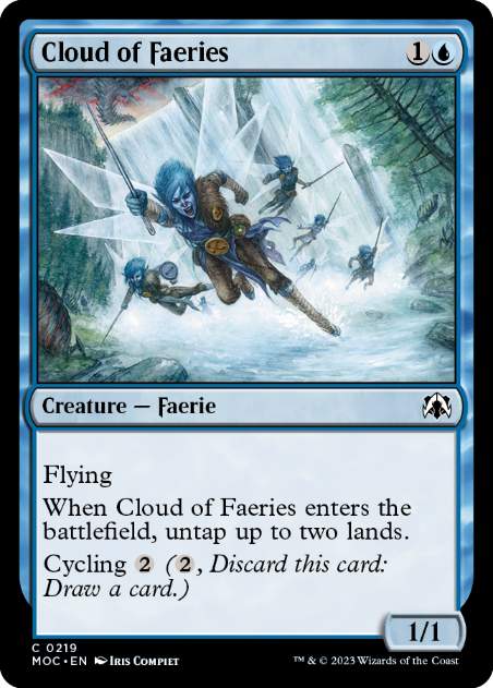 Cloud of Faeries - Magic: The Gathering - MOC Near Mint Inglés