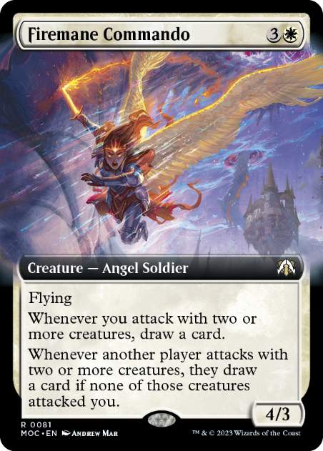 Firemane Commando - Magic: The Gathering - MOC Near Mint Inglés