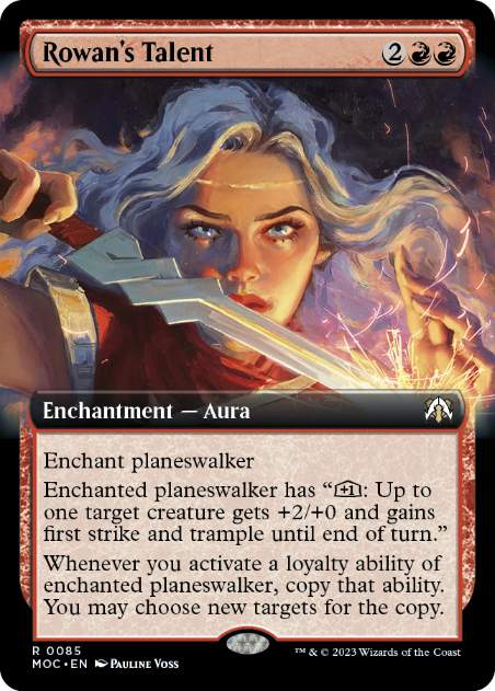 Rowan's Talent - Magic: The Gathering - MOC Near Mint Inglés