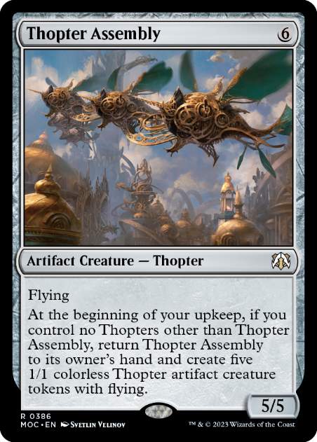 Thopter Assembly - Magic: The Gathering - MOC Near Mint Inglés