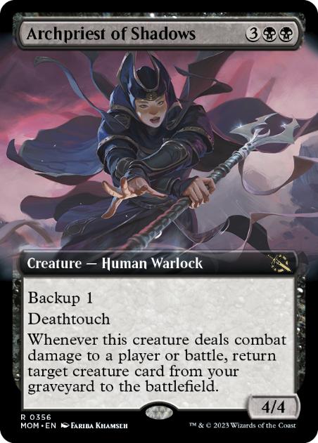 Archpriest of Shadows - Magic: The Gathering - MOM-BF Near Mint Inglés
