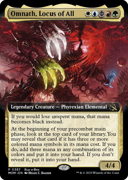 Omnath, Locus of All - Magic: The Gathering - BOX Promos Near Mint Inglés