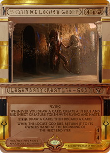 The Locust God - Magic: The Gathering - MPS Near Mint Inglés
