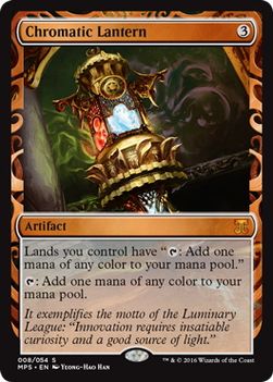Chromatic Lantern - Magic: The Gathering - MPS Near Mint Inglés