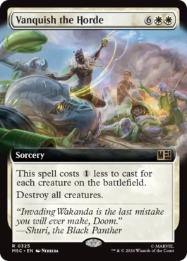 Vanquish the Horde - Magic: The Gathering - MSC Near Mint Inglés