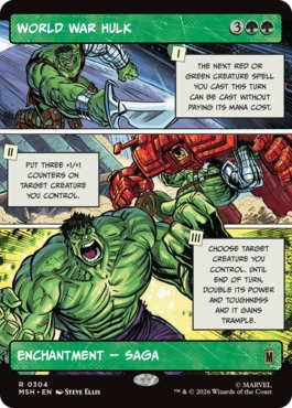 World War Hulk - Magic: The Gathering - MSH-BF Near Mint Inglés