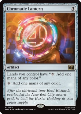 Chromatic Lantern - Magic: The Gathering - MSC Near Mint Inglés