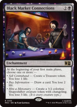 Black Market Connections - Magic: The Gathering - MSC Near Mint Inglés