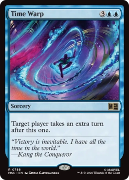 Time Warp - Magic: The Gathering - MSC Near Mint Inglés
