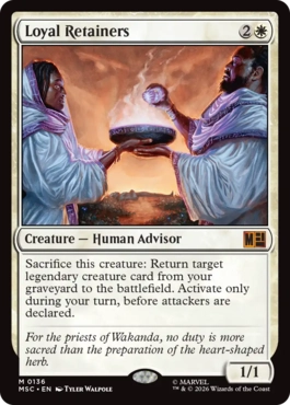 Loyal Retainers - Magic: The Gathering - MSC Near Mint Inglés