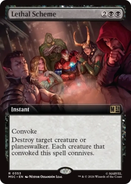 Lethal Scheme - Magic: The Gathering - MSC Near Mint Inglés