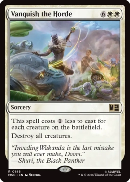 Vanquish the Horde - Magic: The Gathering - MSC Near Mint Inglés