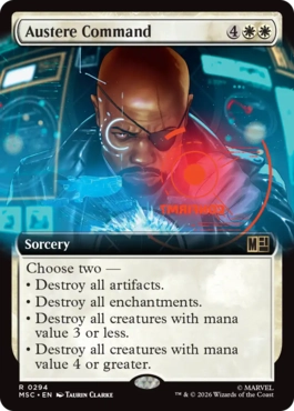 Austere Command - Magic: The Gathering - MSC Near Mint Inglés