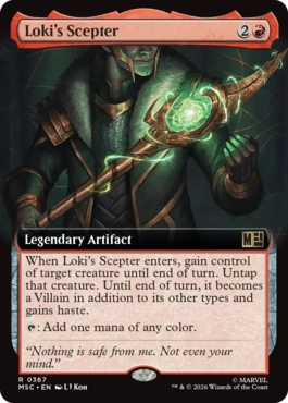 Loki's Scepter - Magic: The Gathering - MSC Near Mint Inglés