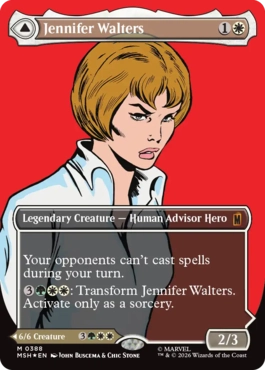 Jennifer Walters - Magic: The Gathering - MSH-BF Near Mint Inglés