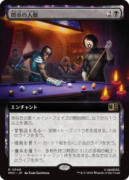 Black Market Connections - Magic: The Gathering - MSC Near Mint Japonés