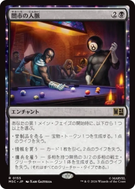 Black Market Connections - Magic: The Gathering - MSC Near Mint Japonés
