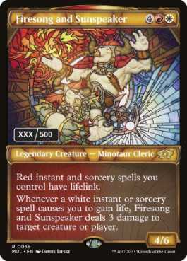 Firesong and Sunspeaker - Magic: The Gathering - MUL Near Mint Inglés