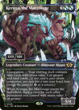 Keruga, the Macrosage - Magic: The Gathering - MUL Near Mint Inglés
