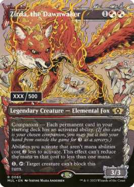 Zirda, the Dawnwaker - Magic: The Gathering - MUL Near Mint Inglés