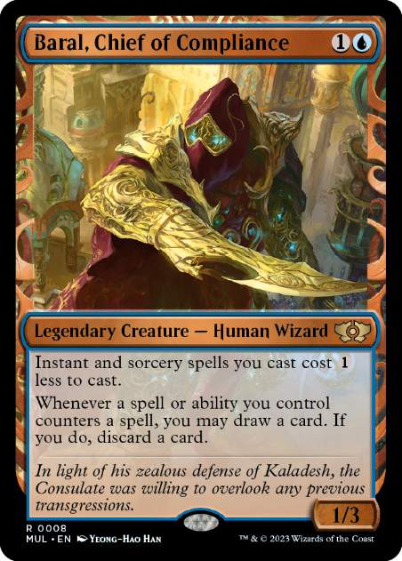 Baral, Chief of Compliance - Magic: The Gathering - MUL Near Mint Inglés