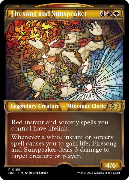 Firesong and Sunspeaker - Magic: The Gathering - MUL Near Mint Inglés
