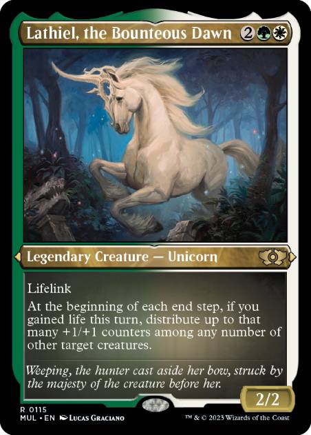 Lathiel, the Bounteous Dawn - Magic: The Gathering - MUL Near Mint Inglés
