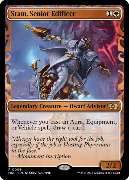Sram, Senior Edificer - Magic: The Gathering - MUL Near Mint Inglés