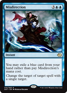Misdirection - Magic: The Gathering - MvG Near Mint Inglés