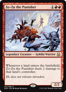 Zo-Zu the Punisher - Magic: The Gathering - MvM Near Mint Japonés