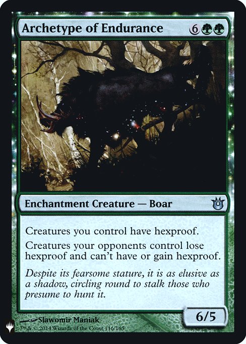 Archetype of Endurance - Magic: The Gathering - MB1 Near Mint Inglés