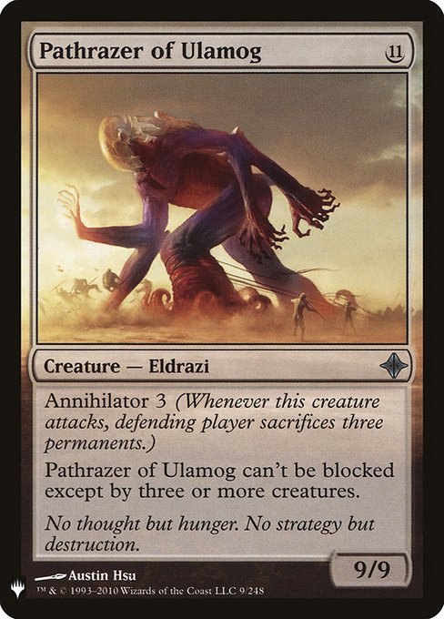 Pathrazer of Ulamog - Magic: The Gathering - MB1 Near Mint Inglés