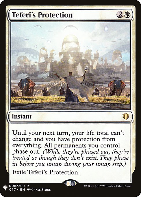Teferi's Protection - Magic: The Gathering - MB1 Near Mint Inglés