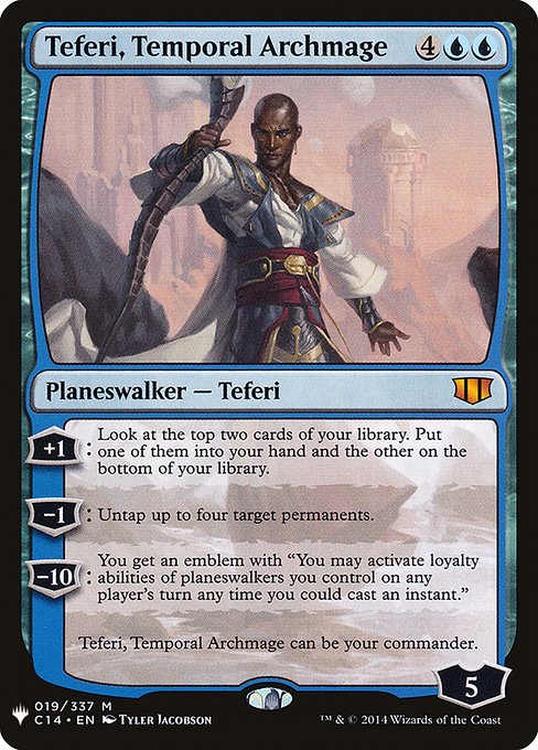 Teferi, Temporal Archmage - Magic: The Gathering - MB1 Near Mint Inglés