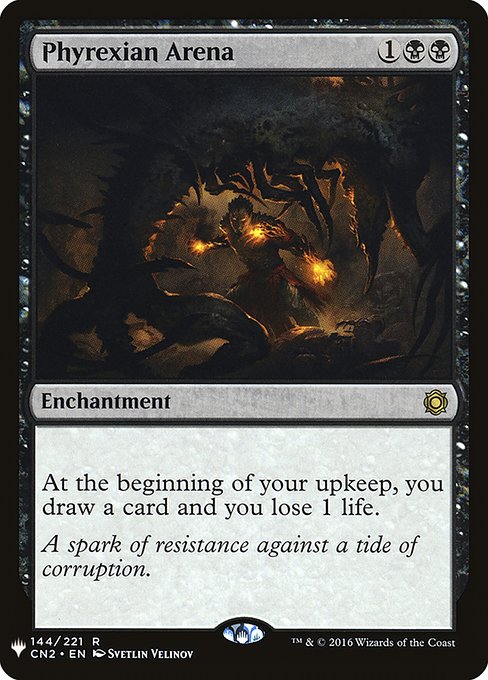 Phyrexian Arena - Magic: The Gathering - MB1 Near Mint Inglés