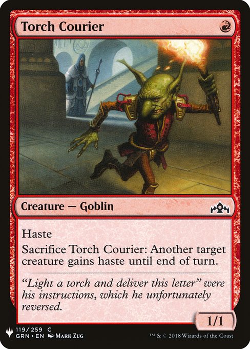Torch Courier - Magic: The Gathering - MB1 Near Mint Inglés