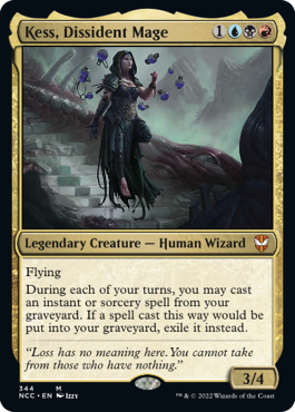 Kess, Dissident Mage - Magic: The Gathering - NCC Near Mint Inglés