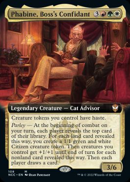 Phabine, Boss's Confidant - Magic: The Gathering - NCC Near Mint Inglés