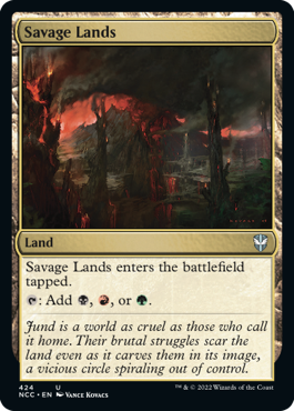 Savage Lands - Magic: The Gathering - NCC Near Mint Inglés