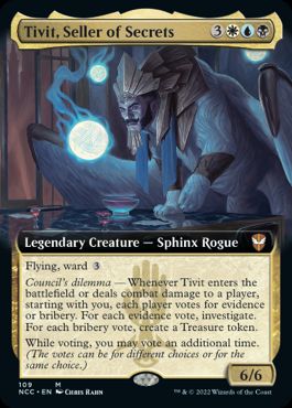 Tivit, Seller of Secrets - Magic: The Gathering - NCC Near Mint Inglés
