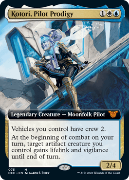 Kotori, Pilot Prodigy - Magic: The Gathering - NEC Near Mint Inglés