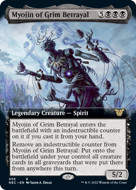 Myojin of Grim Betrayal - Magic: The Gathering - NEC Near Mint Inglés