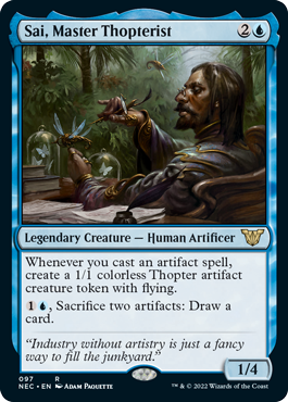 Sai, Master Thopterist - Magic: The Gathering - NEC Near Mint Inglés