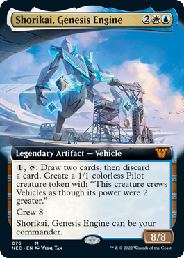 Shorikai, Genesis Engine - Magic: The Gathering - NEC Near Mint Inglés