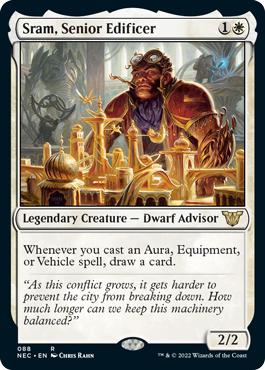 Sram, Senior Edificer - Magic: The Gathering - NEC Near Mint Inglés