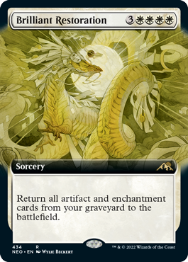 Brilliant Restoration - Magic: The Gathering - NEO-BF Near Mint Inglés
