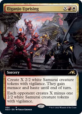 Eiganjo Uprising - Magic: The Gathering - NEO-BF Near Mint Inglés